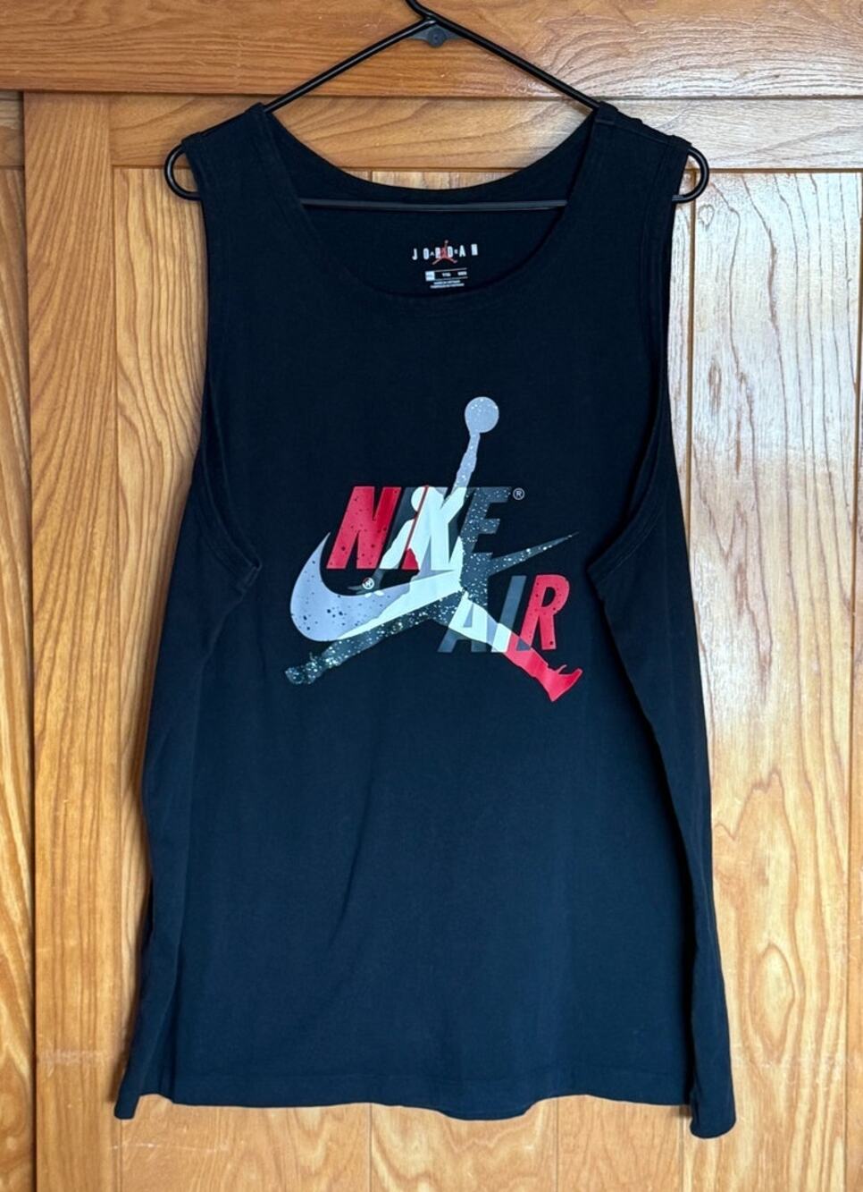 Men's Jordan Jumpman Classics Logo Tank Top Black 2XL